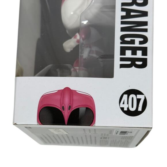Funko Pop Unopened Pink Ranger 407 Mighty Morphin' Power Rangers Exclusive - Picture 9 of 9